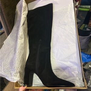 Steve Madden Evey Black Heeled Boots